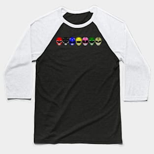 Mighty Morphin Power Rangers Baseball T-Shirt